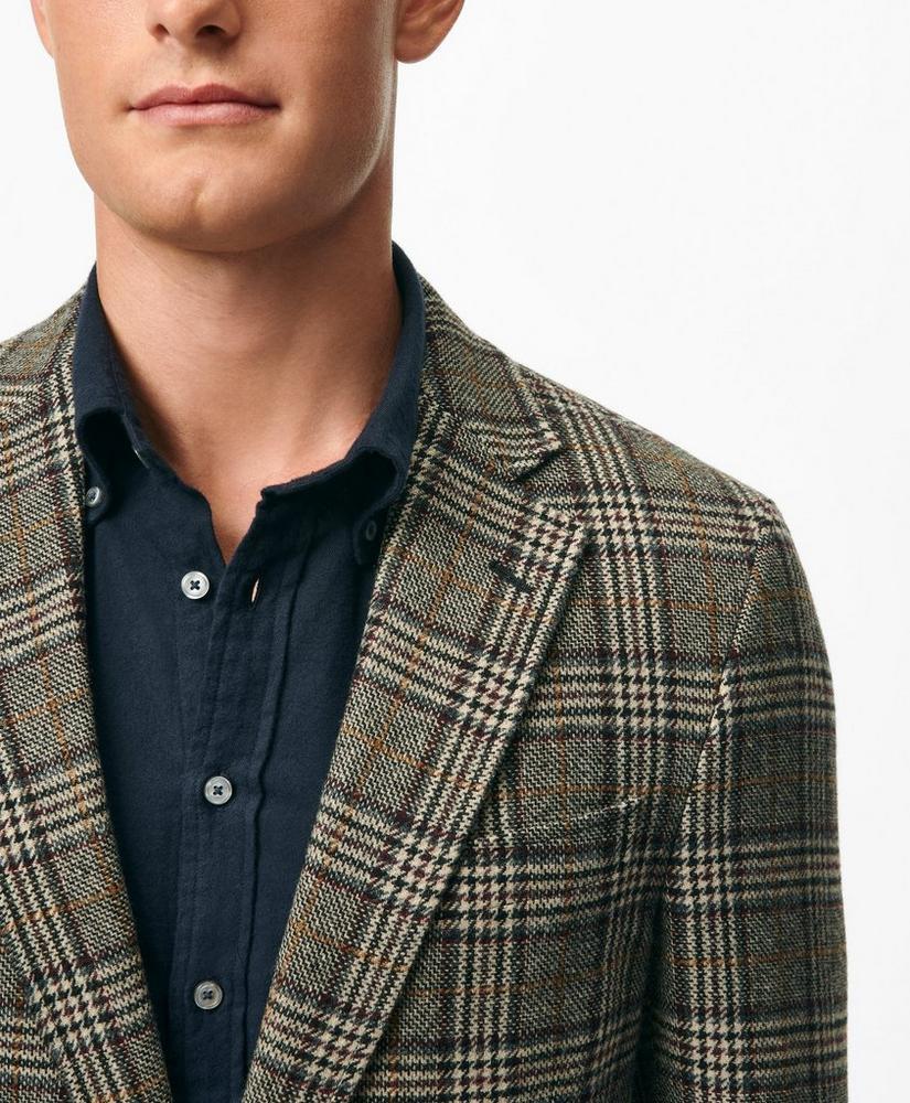 Classic Fit Wool 1818 Sport Coat in Plaid Tweed Product Image