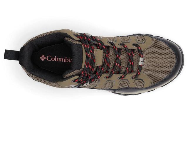 Columbia Granite Trail Mid Waterproof (Mud/Black) Men's Climbing Shoes Product Image