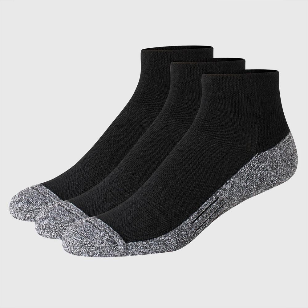 Hanes Premium Mens Cushioned Ankle Socks 3pk 6-12 Product Image