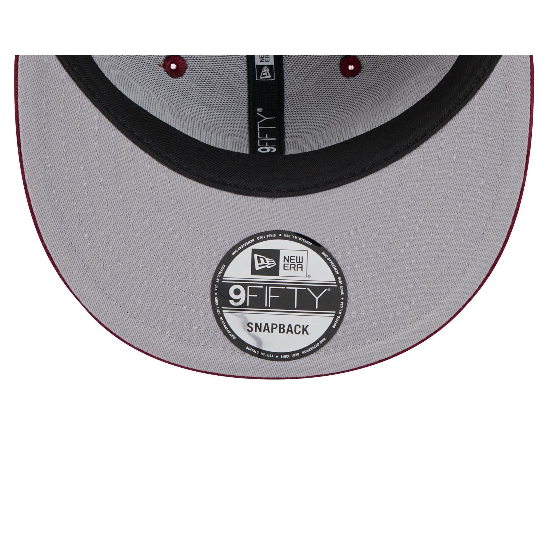 Arkansas Razorbacks Throwback Display 9FIFTY Snapback Hat Male Product Image