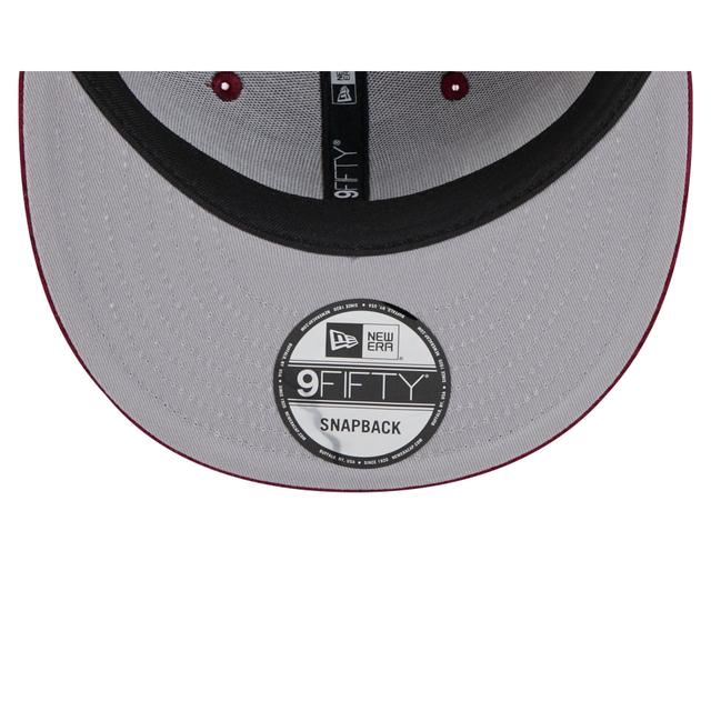 Arkansas Razorbacks Throwback Display 9FIFTY Snapback Hat Male Product Image