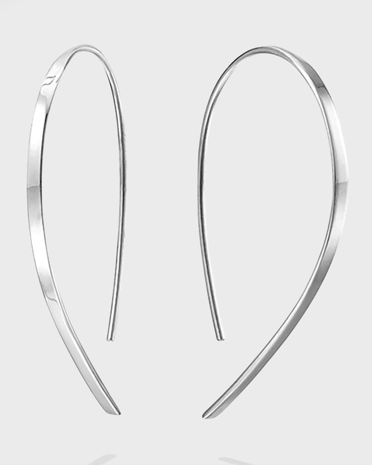 Lana Mini Flat Hooked On Hoop Earrings Product Image