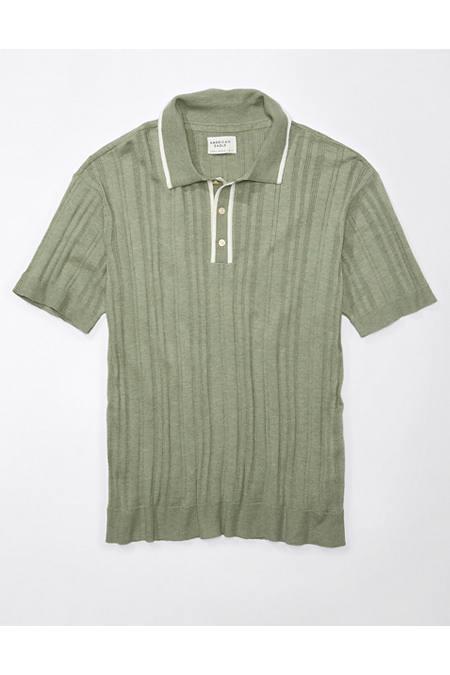 AE Weekend Tipped Sweater Polo Shirt Men's Product Image