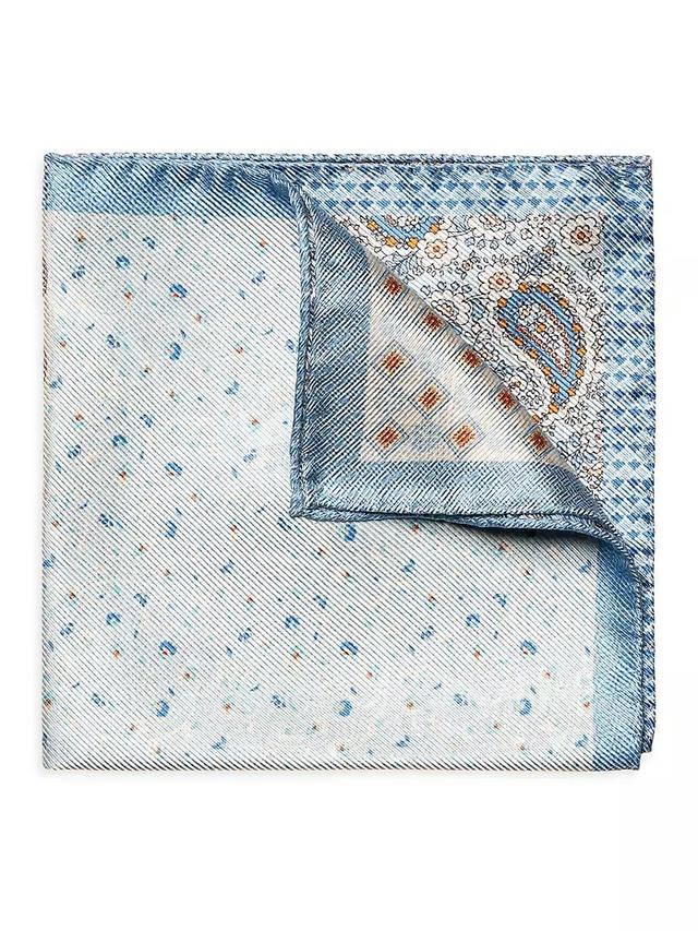 Paisley Silk Pocket Square Product Image