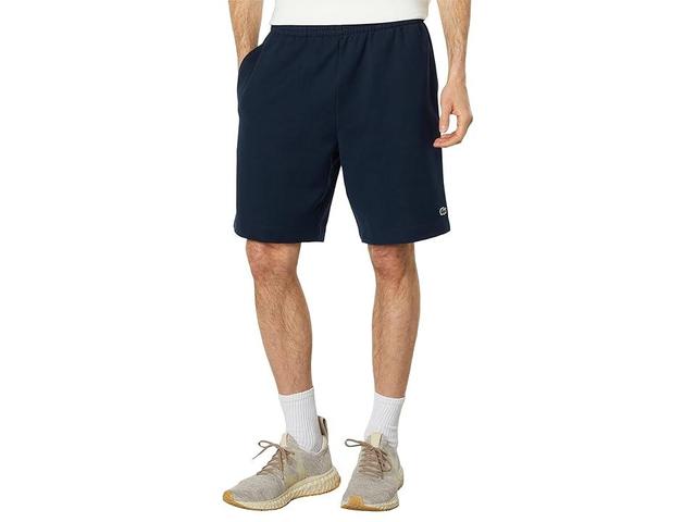 Lacoste Essentials Cotton Blend Shorts Blue) Men's Clothing Product Image