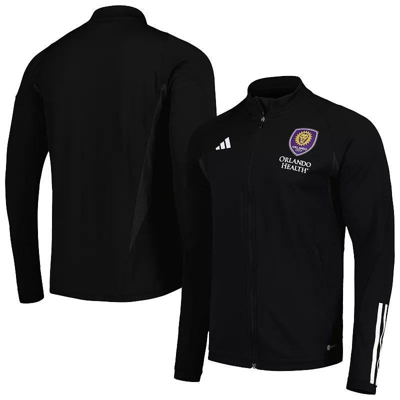 Mens adidas Orlando City SC 2023 On-Field AEROREADY Full-Zip Training Top Product Image