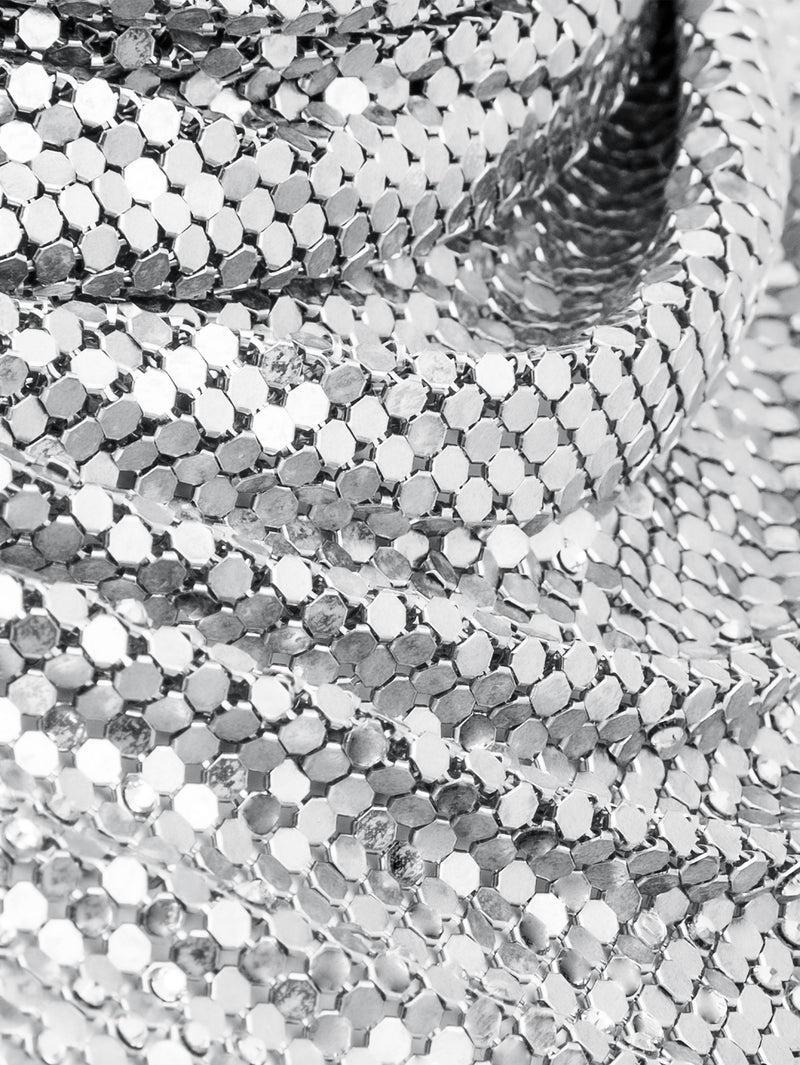 Silver chainmail Scarf Product Image