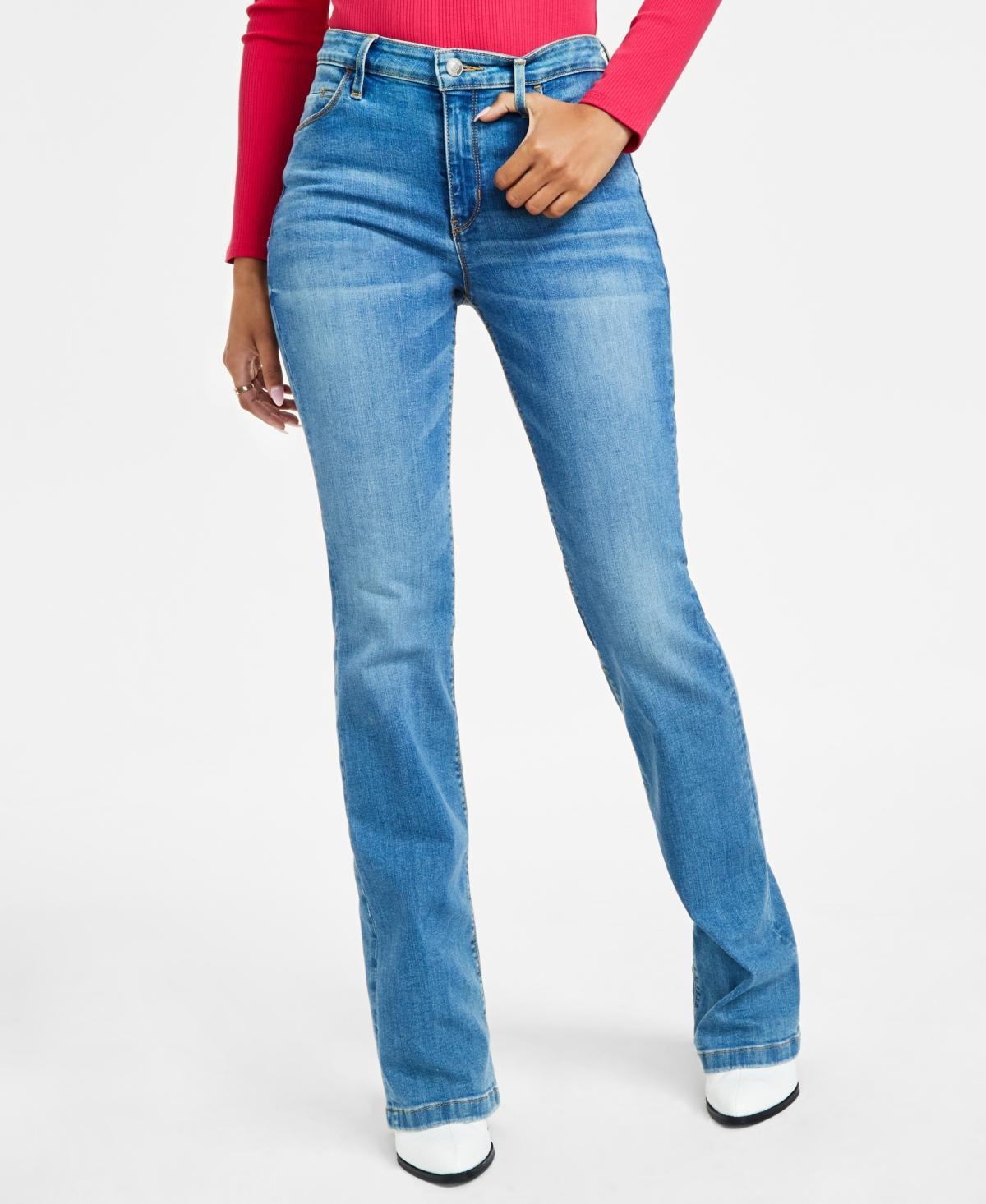 Guess Mid Rise Bootcut Jeans Product Image