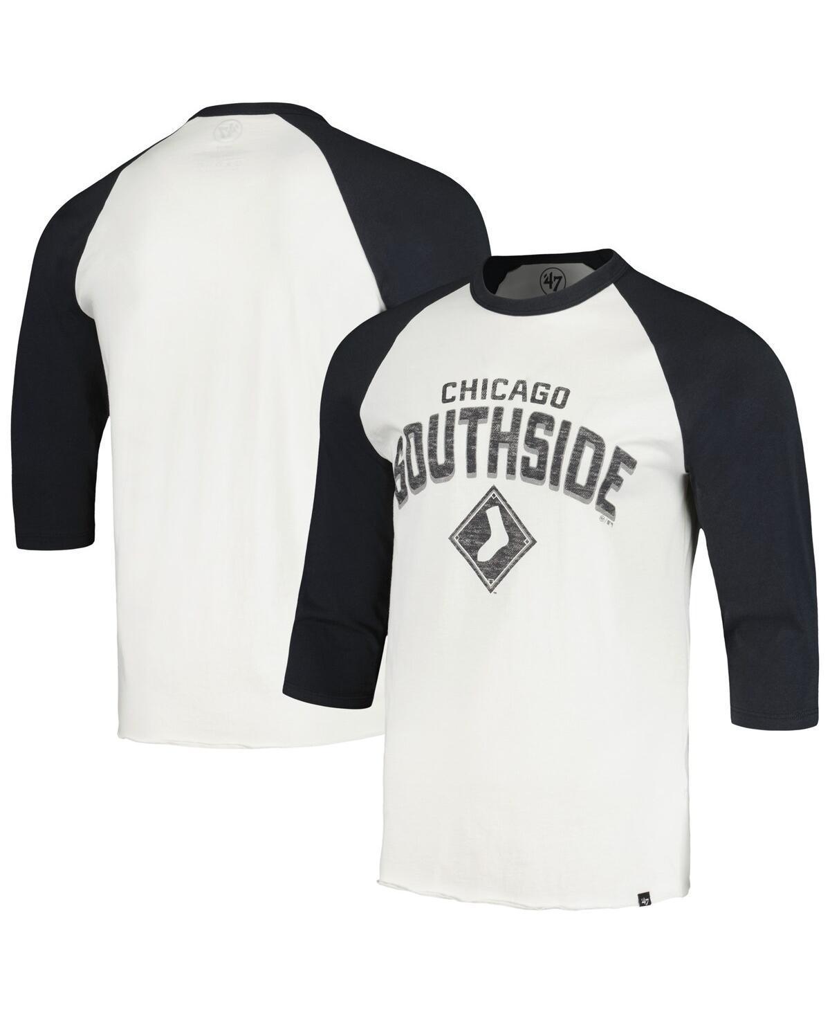 Mens 47 Cream Chicago White Sox City Connect Crescent Franklin Raglan Three-Quarter Sleeve T-Shirt Product Image