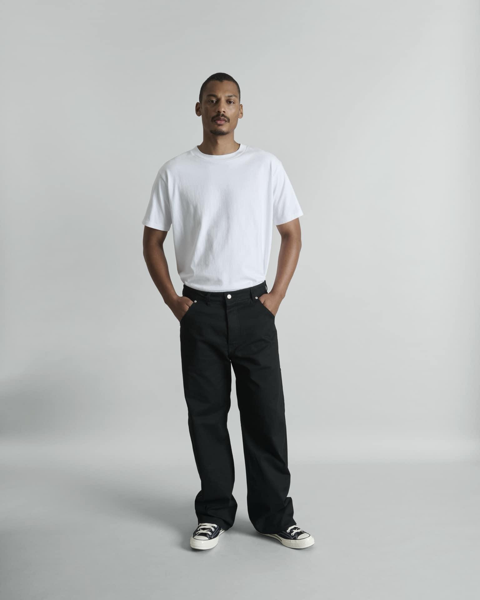 Brand New Era Ellicott Black Carpenter Pant Male Product Image