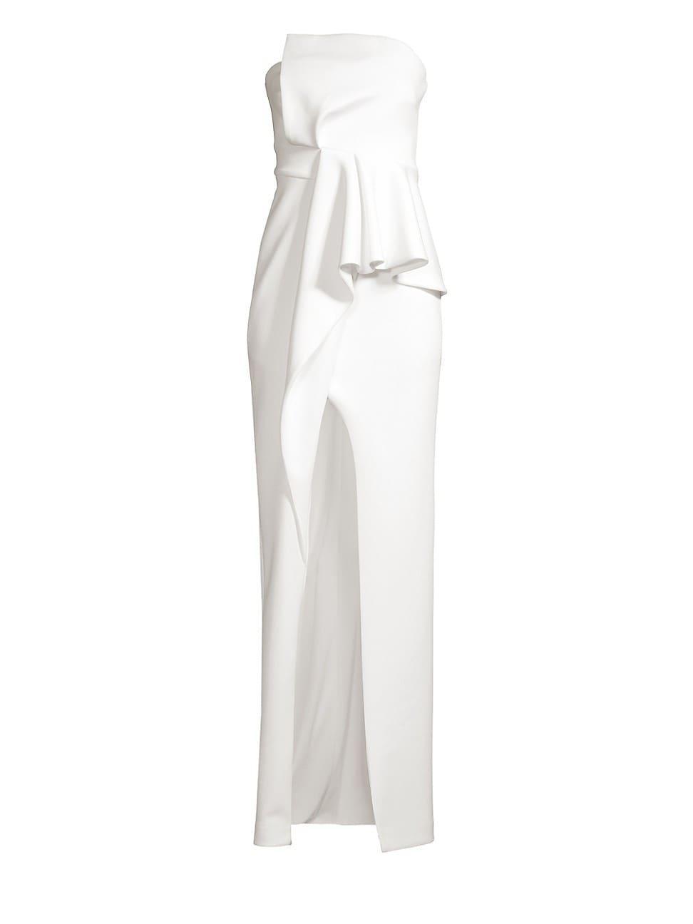 Womens Jonas Asymmetrical Draped Gown Product Image