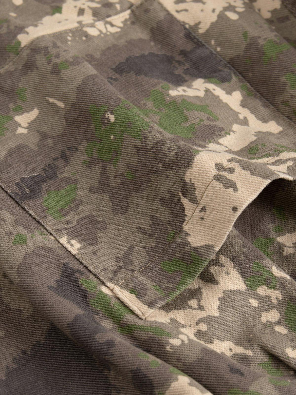 Aelfric Eden Multi-pocket Camouflage Shorts Product Image