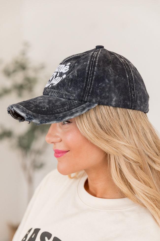 Gameday Star Black Acid Wash Cap FINAL SALE Product Image