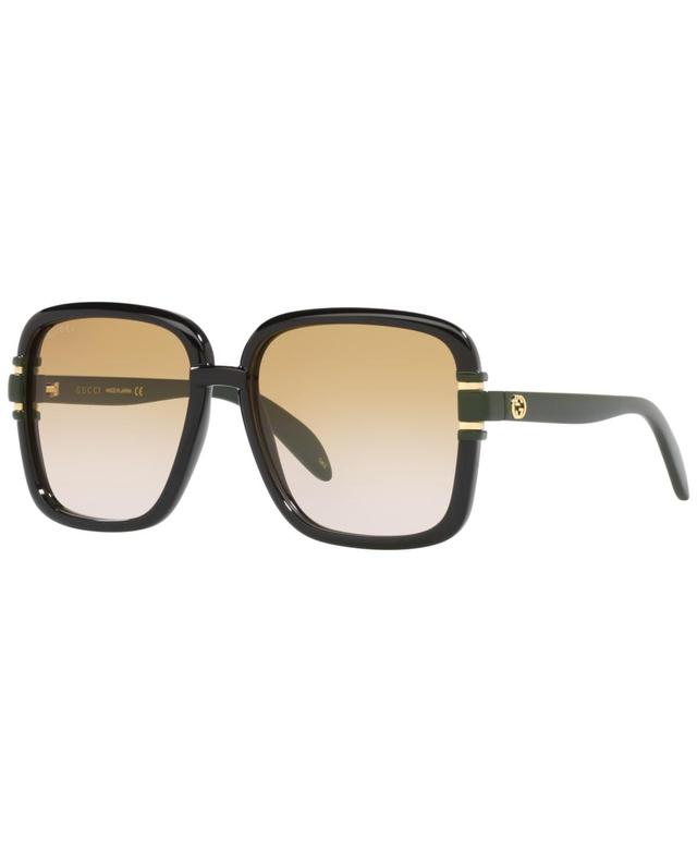 Oversized Square Injection Plastic Sunglasses Product Image