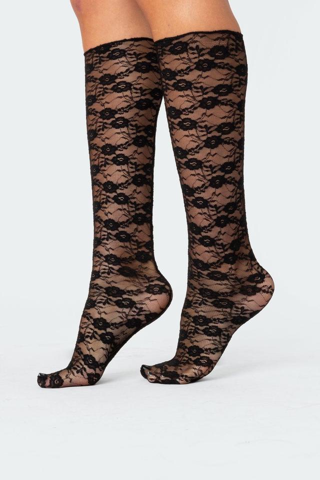 Sheer Lace Socks Product Image