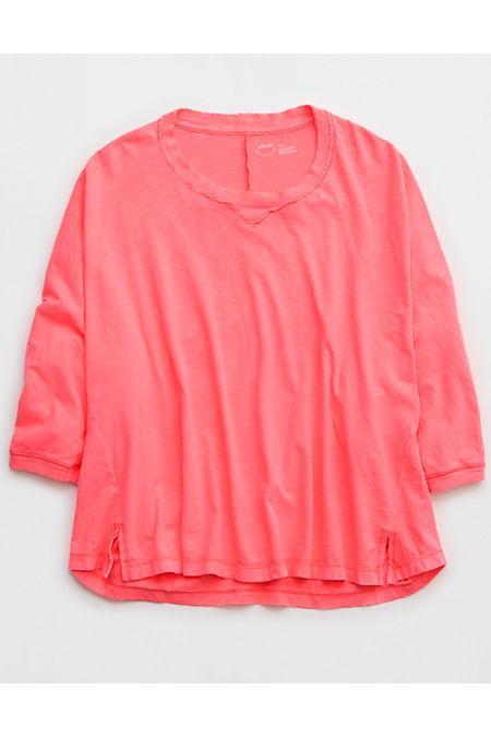 Aerie Summer House Slouchy Oversized T-Shirt Women's Product Image