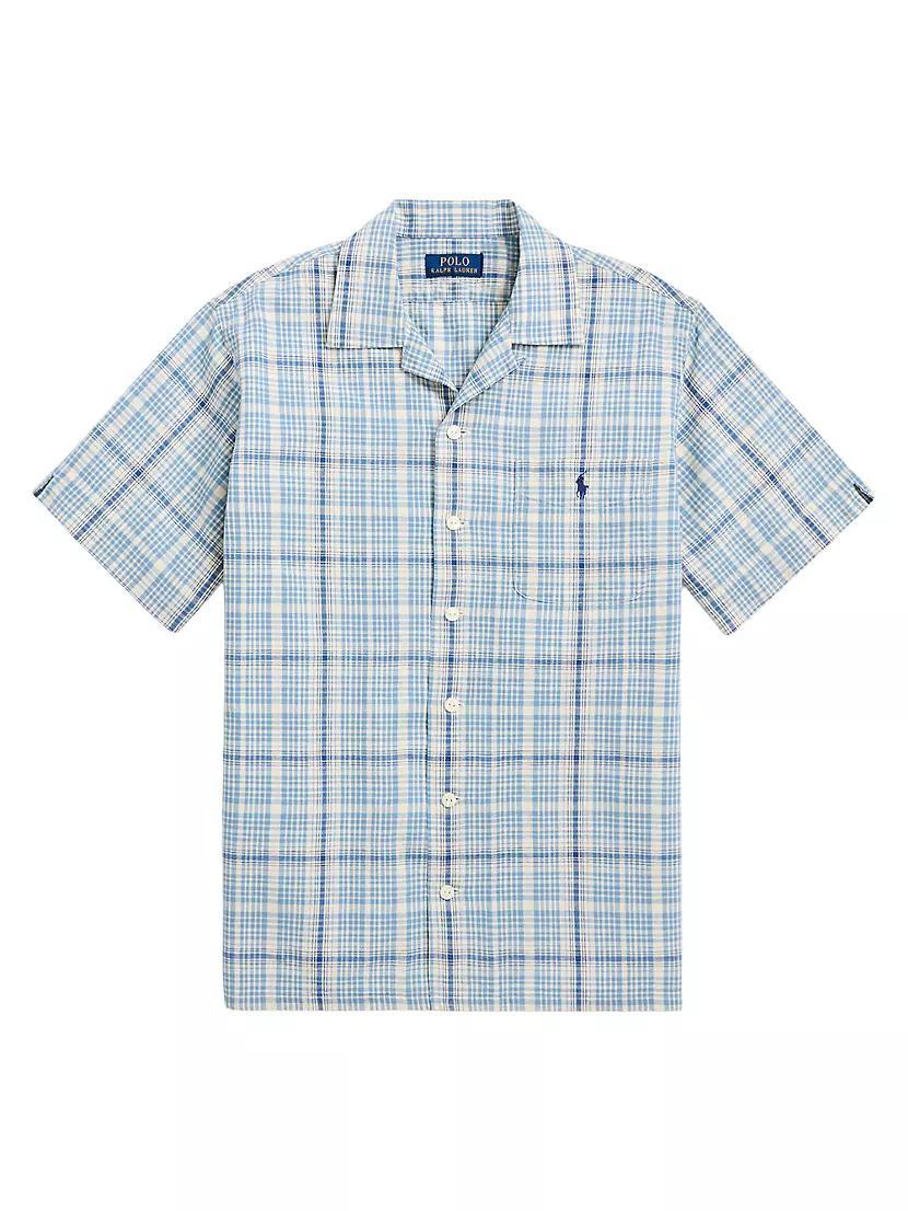 Rustic Plainweave Plaid Sport Shirt Product Image