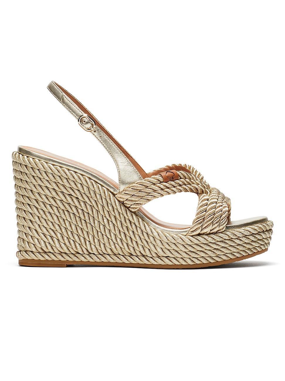 kate spade new york Womens Tahiti Slip On Slingback Esapdrille Sandals Product Image