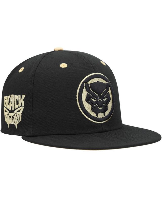 Mens Marvel Black Black Panther Fitted Hat Product Image