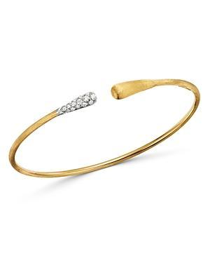 Womens Lucia Two-Tone 18K Gold & 0.15 TCW Diamond Cuff Product Image