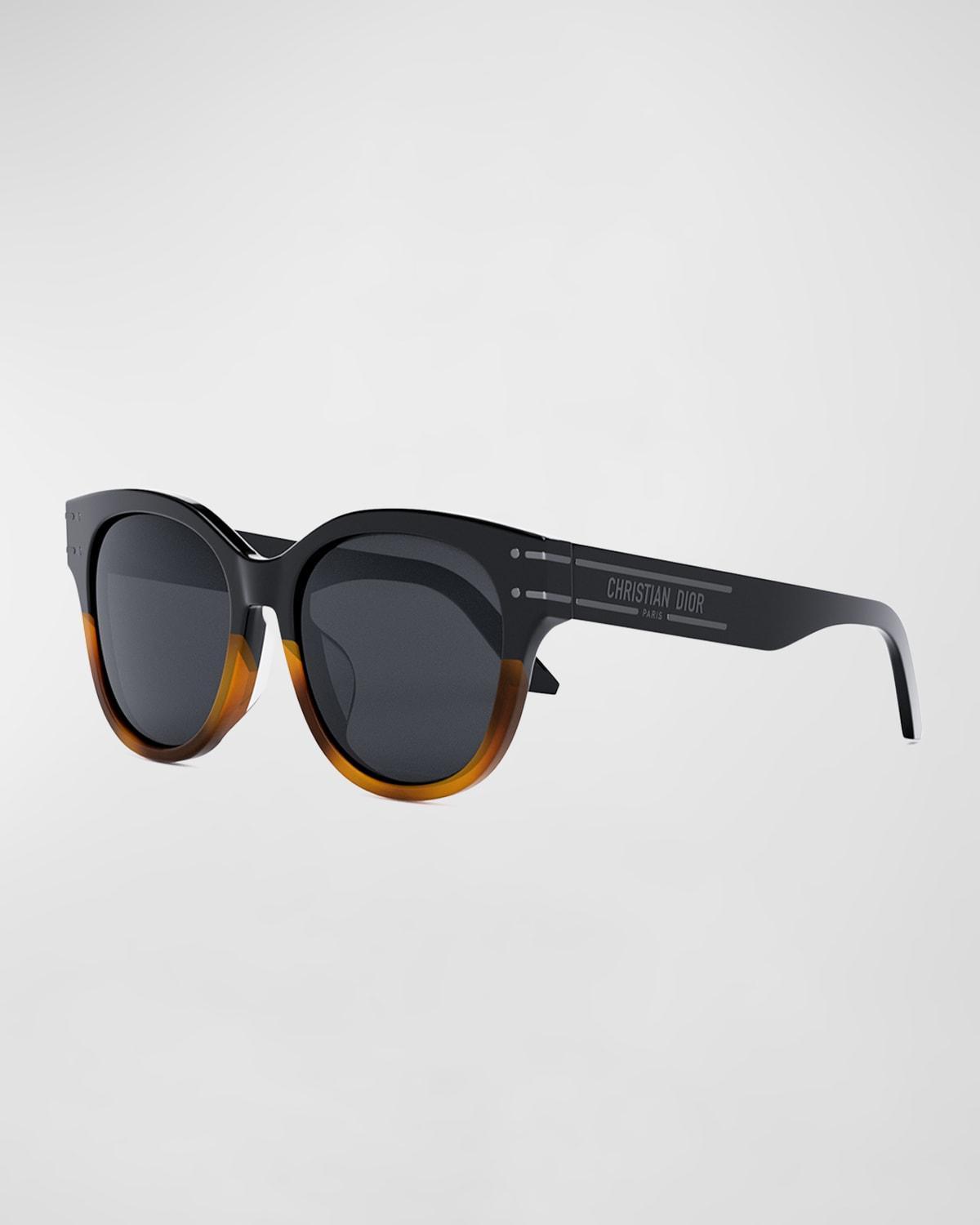 Dior DiorSignature B6F Round Sunglasses, 55mm Product Image