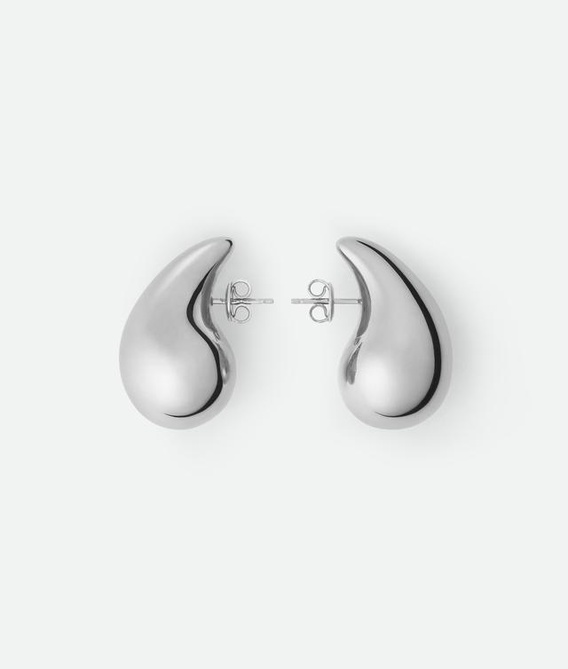 Women's Small Drop Earrings in Silver Product Image