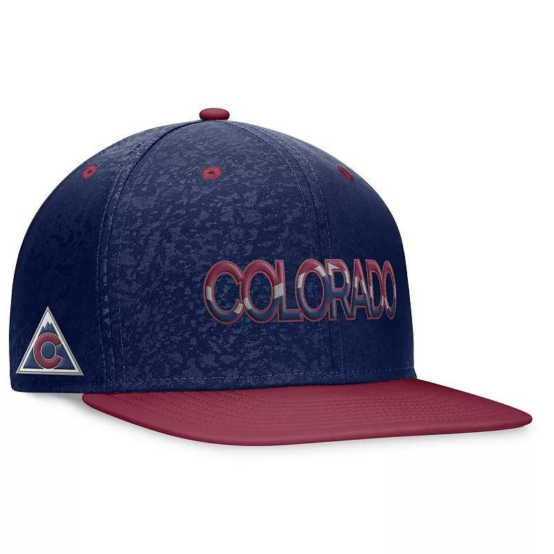 Mens Fanatics Navy Colorado Avalanche Authentic Pro Alternate Jersey Snapback Hat - Navy Product Image