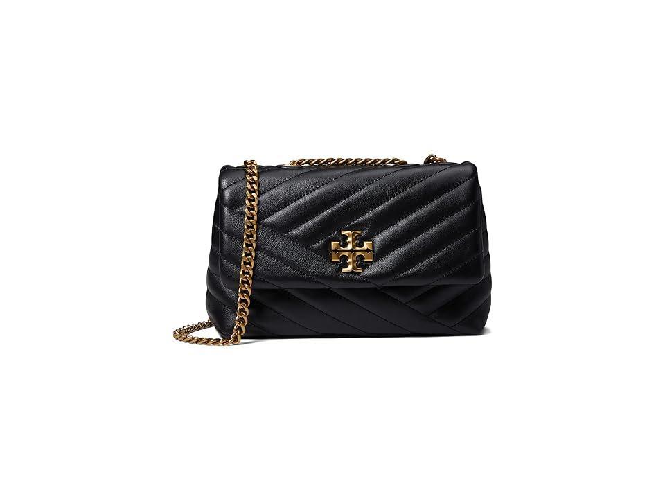 Tory Burch Kira Chevron Powder Coated Small Convertible Shoulder Bag Handbags Product Image