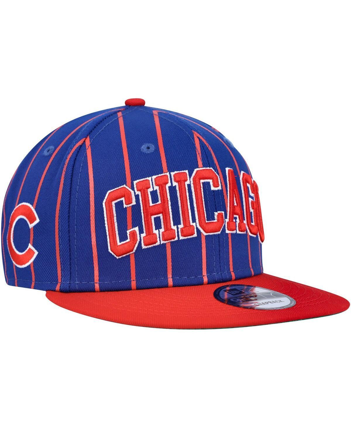 Mens New Era Royal/Red Chicago Cubs City Arch 9FIFTY Snapback Hat Product Image