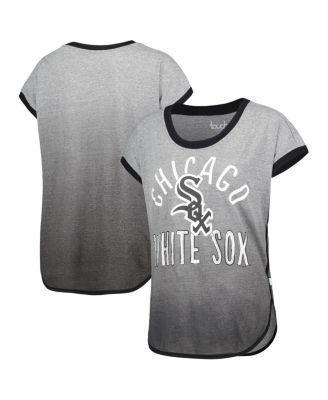 Womens Touch Gray Chicago White Sox Home Run Tri-Blend Sleeveless T-shirt - Gray Product Image