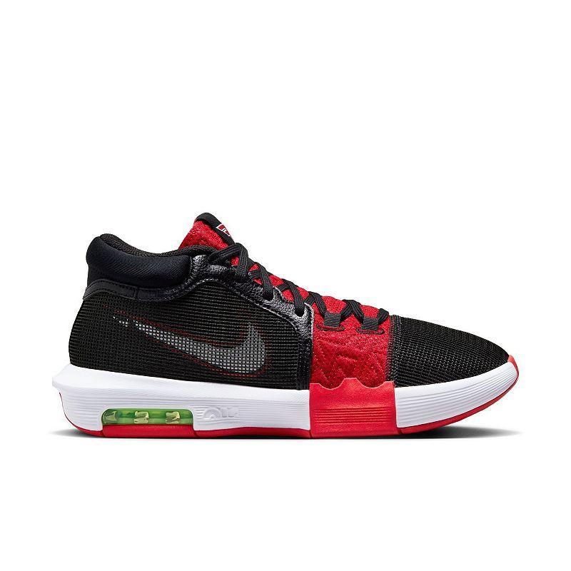 Nike Lebron Witness VIII Faze Mens Basketball Shoes Red Green Blast Product Image