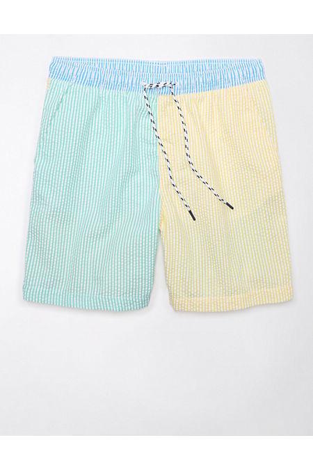 AE Colorblock Striped Flex 7 Swim Trunk Men's Product Image