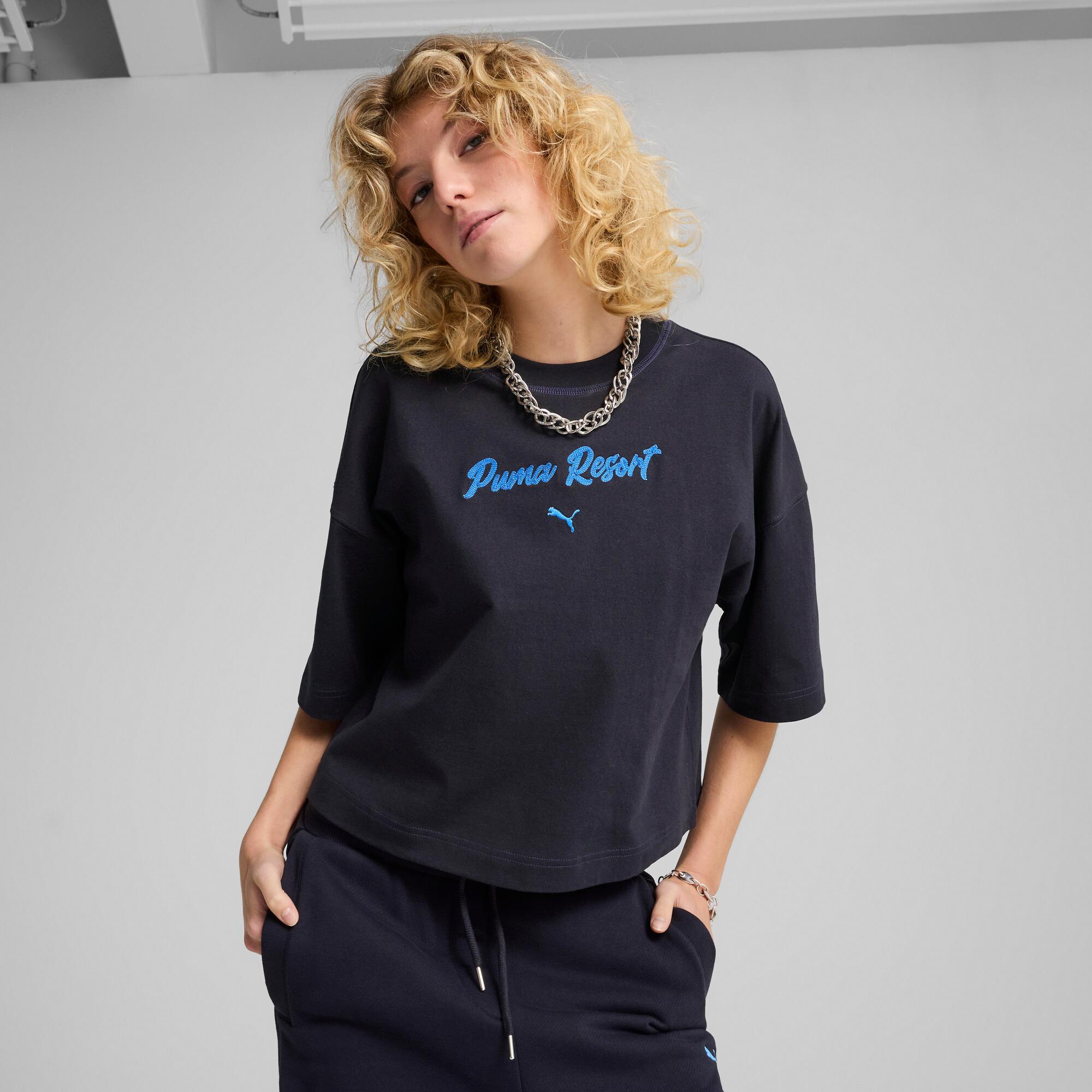 Premium Essentials Women's Oversized Graphic Tee Product Image