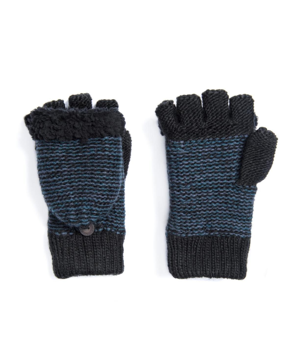 Muk Luks Mens Flip Mitten Ebony Product Image