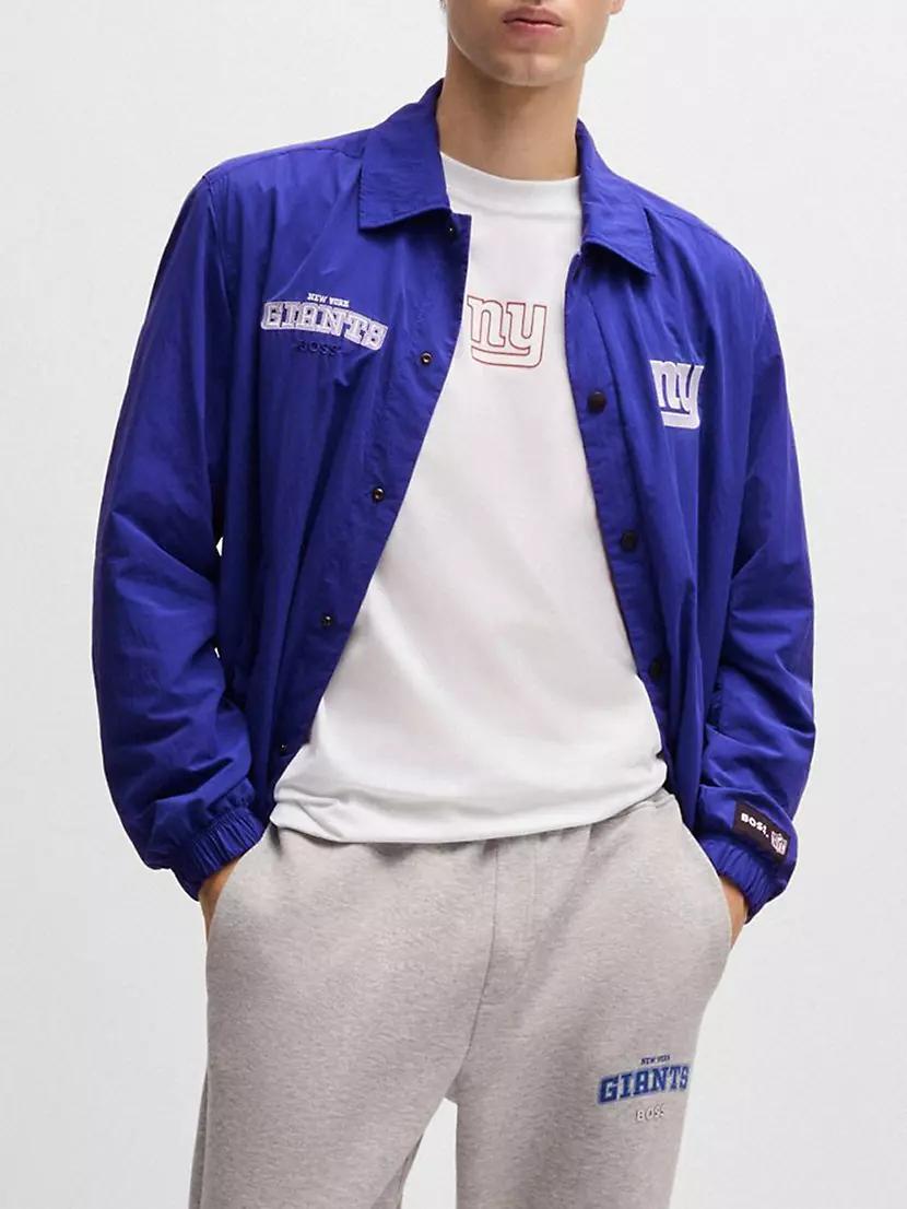 Mens BOSS x NFL Water-Repellent Jacket with Embroidered Branding Product Image