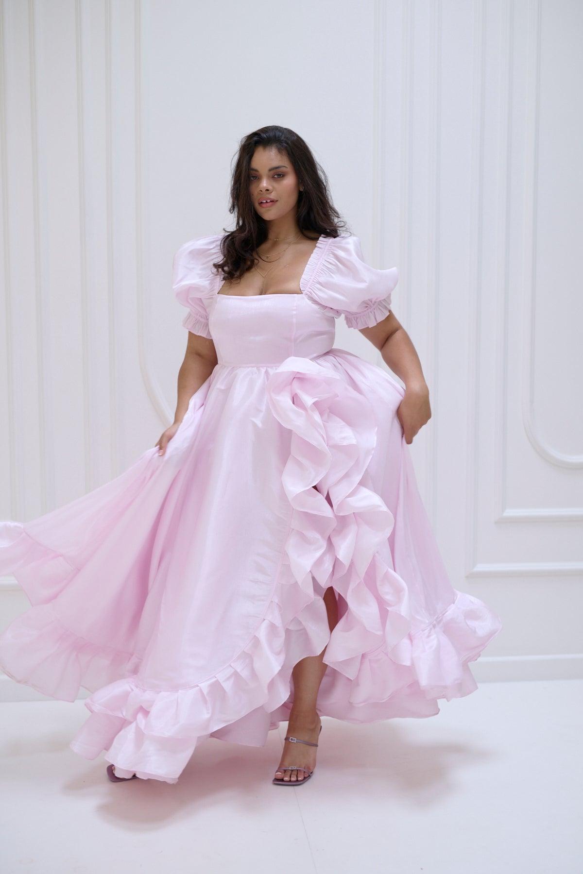 The Ballerina Recycled Ruffle Gown Product Image