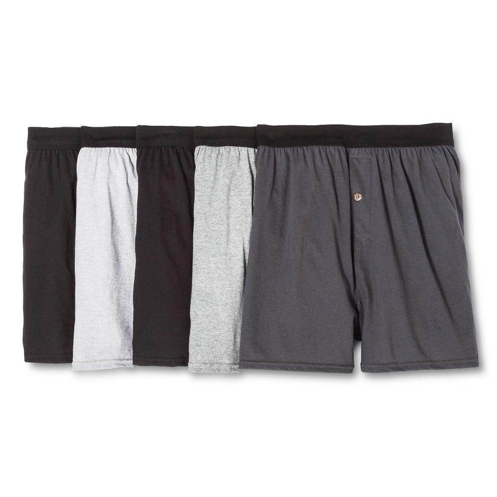 Hanes Men's Comfortsoft Boxer with Comfort Flex Waistband (Assorted - 5 Pack) Men's Underwear Product Image