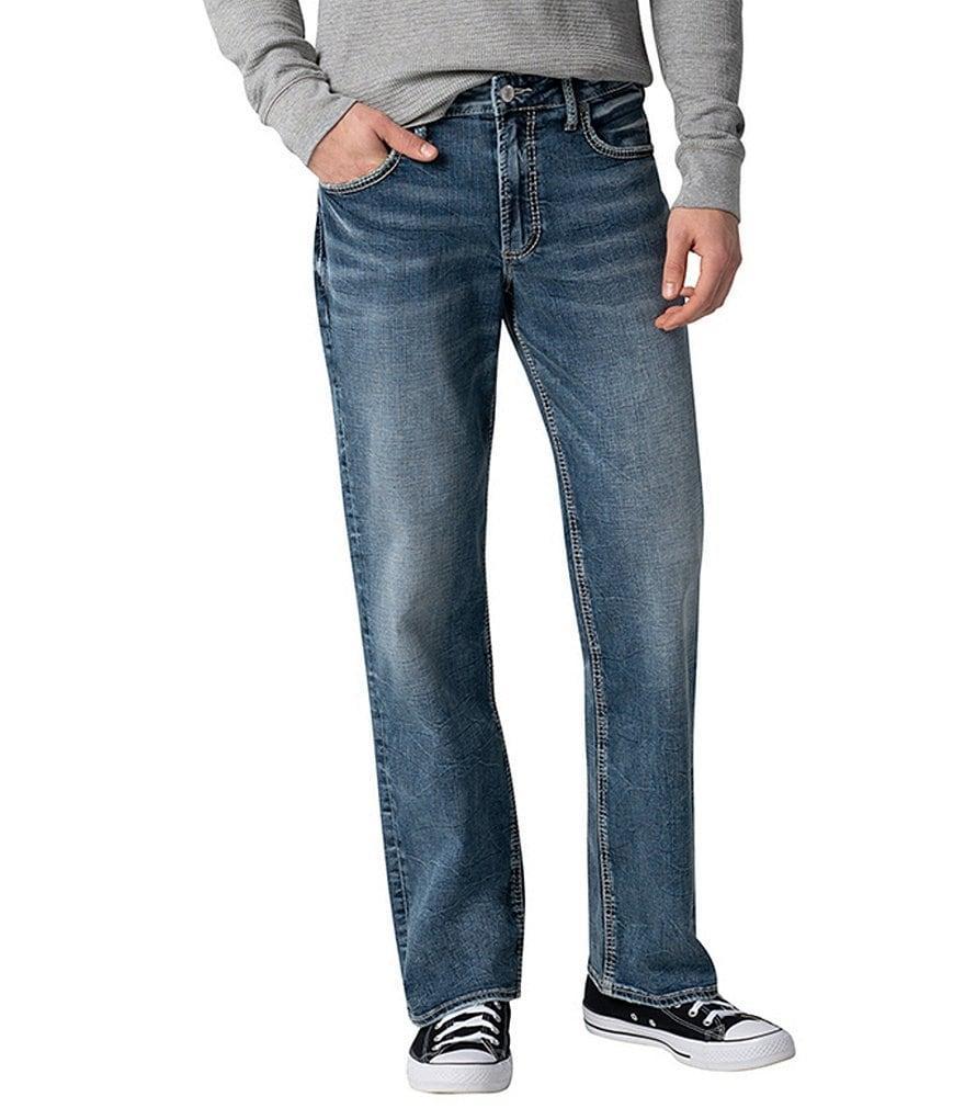 Silver Jeans Co. Gordie Classic Straight Leg Performance Stretch Jeans Product Image