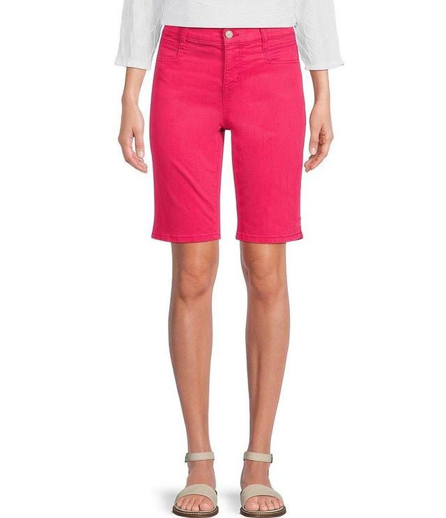 Code Bleu Chelsea 5 Pocket Mid Rise Bermuda Shorts Product Image