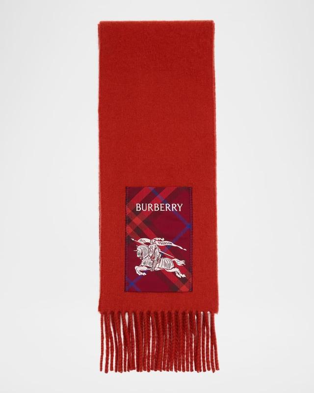 Men's Cashmere EKD Label Scarf Product Image