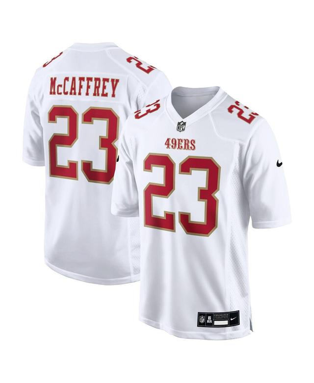 Mens Nike Christian McCaffrey Tundra White San Francisco 49ers Fashion Game Jersey - White Product Image