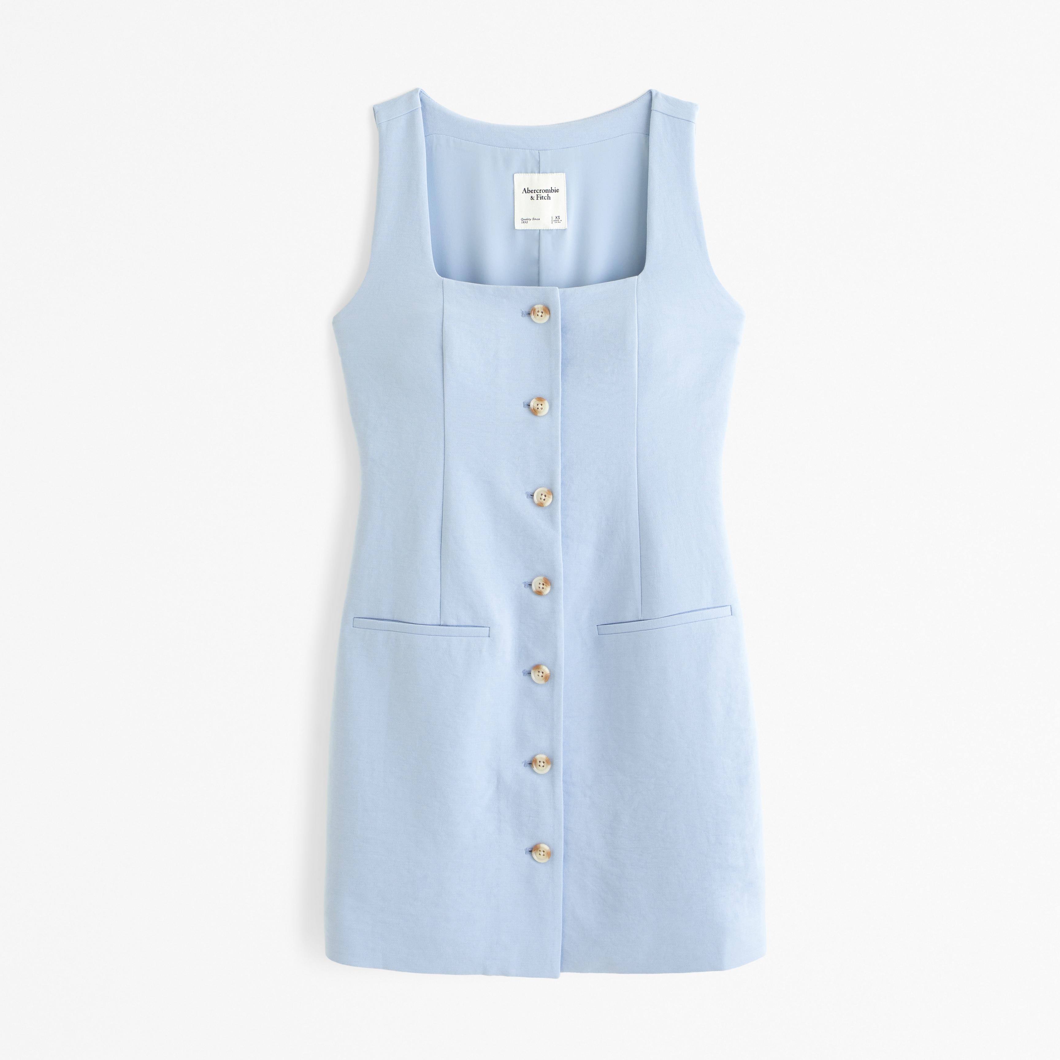 The A&F Mara Squareneck Vest Mini Dress Product Image