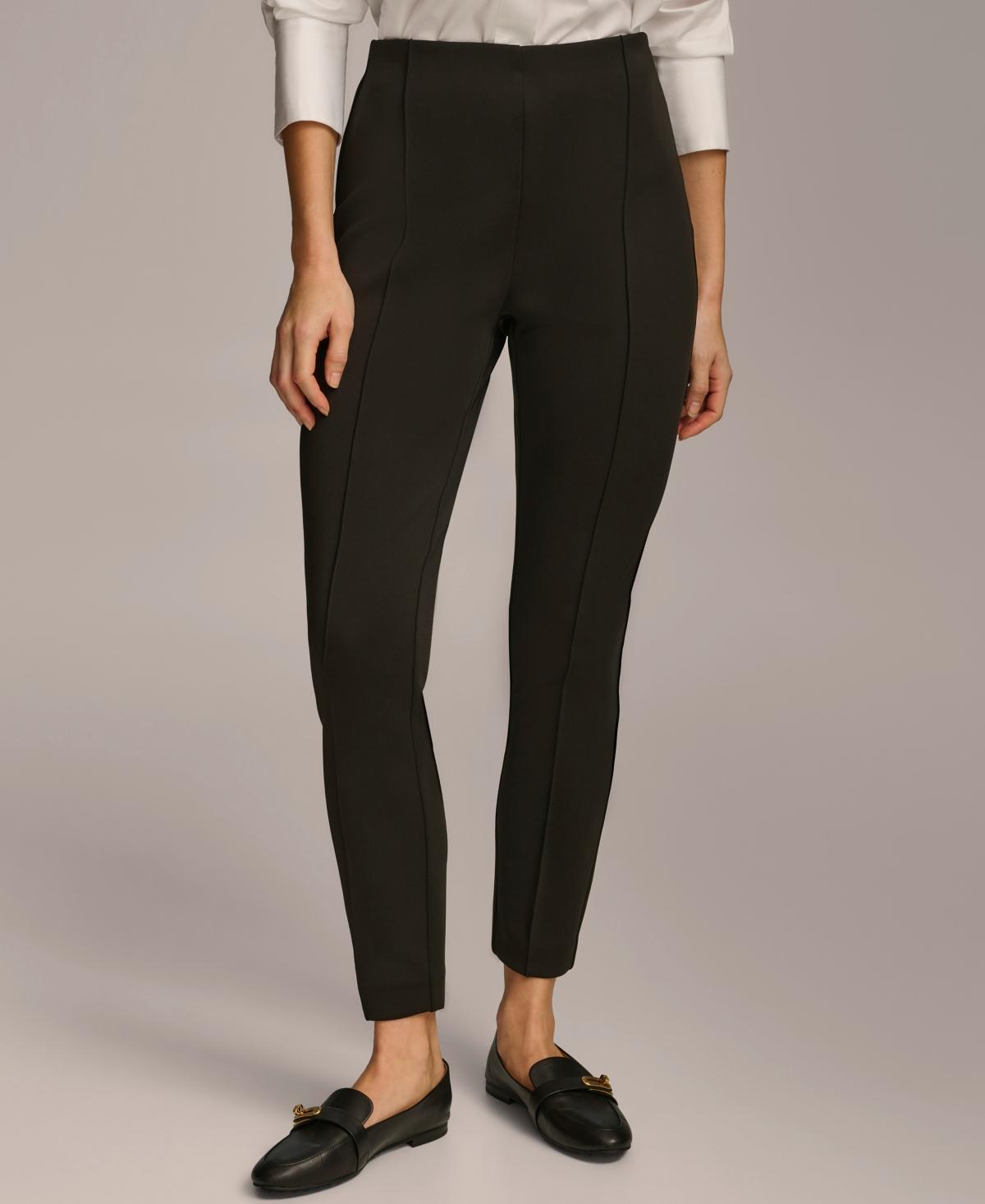 Donna Karan Womens High Rise Skinny Ankle Pants Product Image