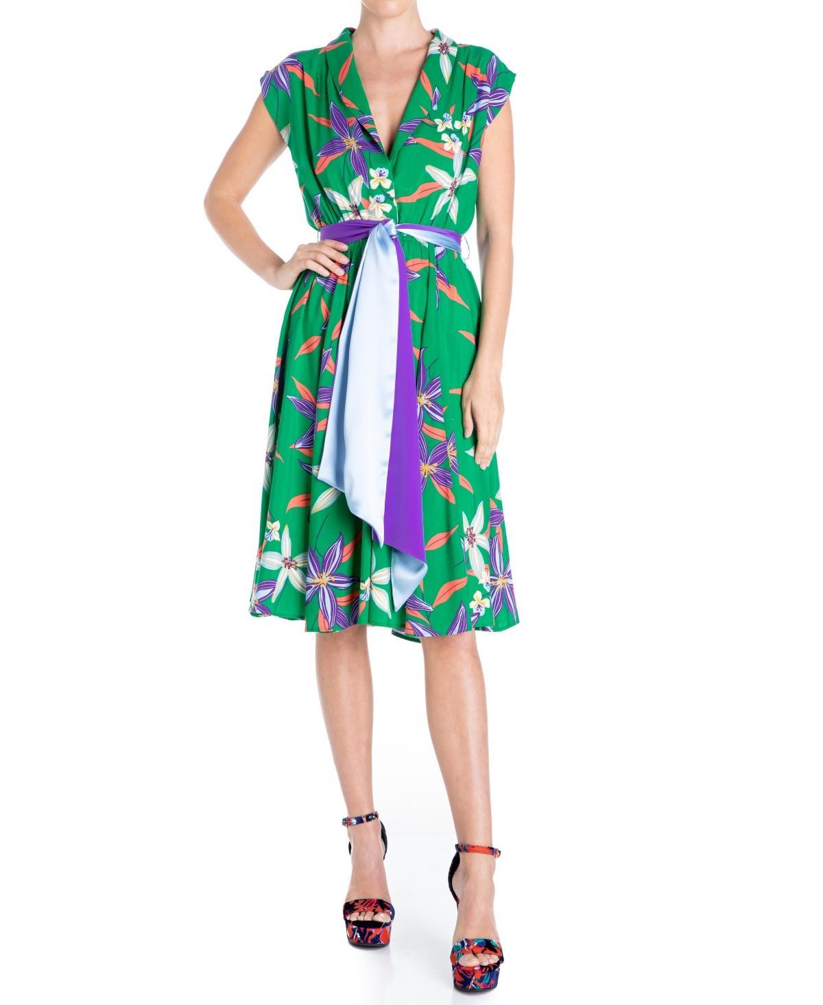 Womens Honeysuckle Midi Dress Product Image