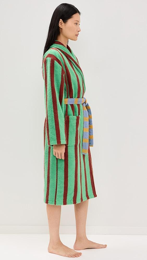 Dusen Dusen Stripe Bathrobe | Shopbop Product Image