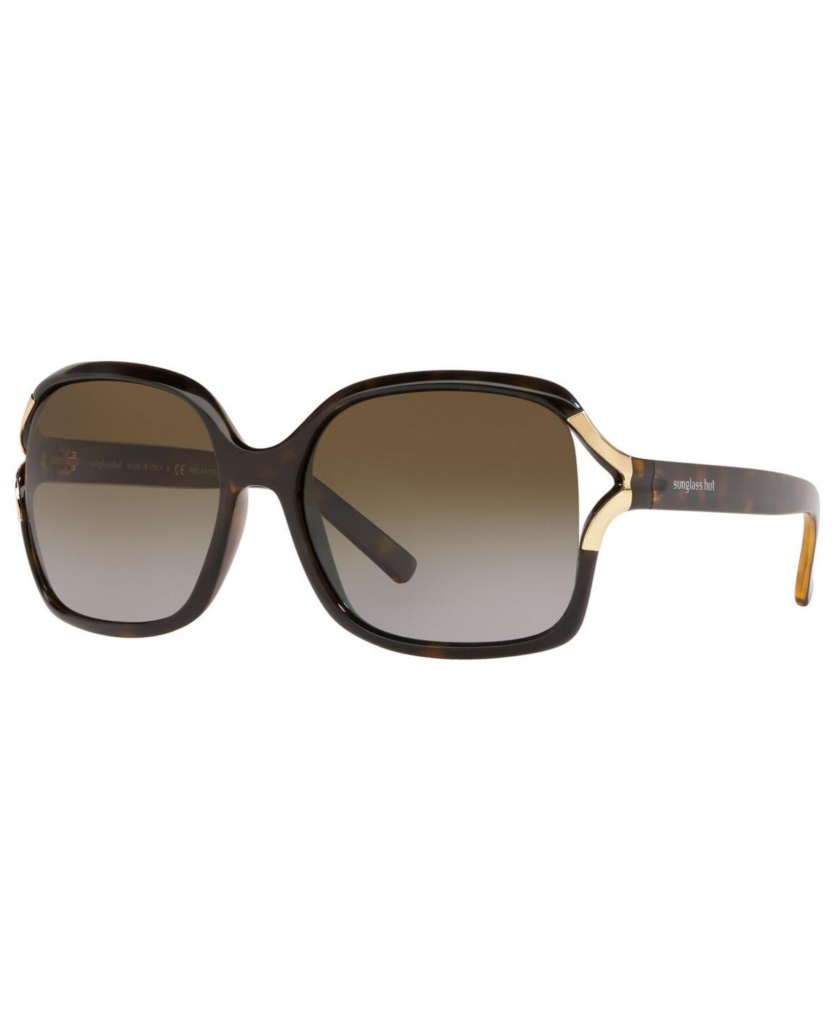 Sunglass Hut Collection Polarized Sunglasses , HU2002 58 Product Image