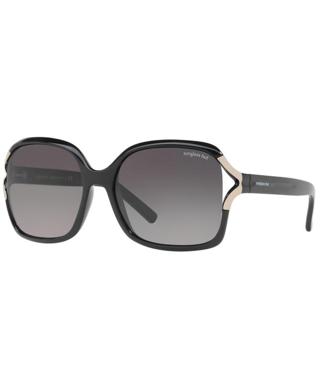 Sunglass Hut Collection Polarized Sunglasses , HU2002 58 Product Image