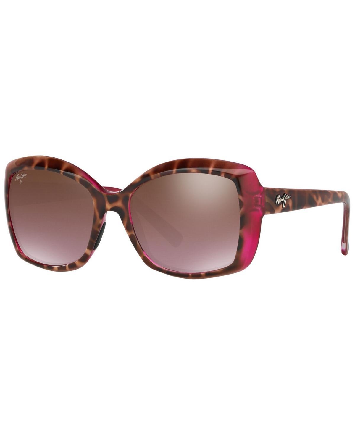 Maui Jim Orchid 56mm PolarizedPlus2 Square Sunglasses Product Image