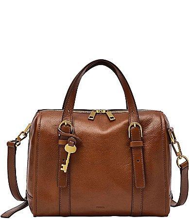 Fossil Carlie Leather Satchel Bag Product Image