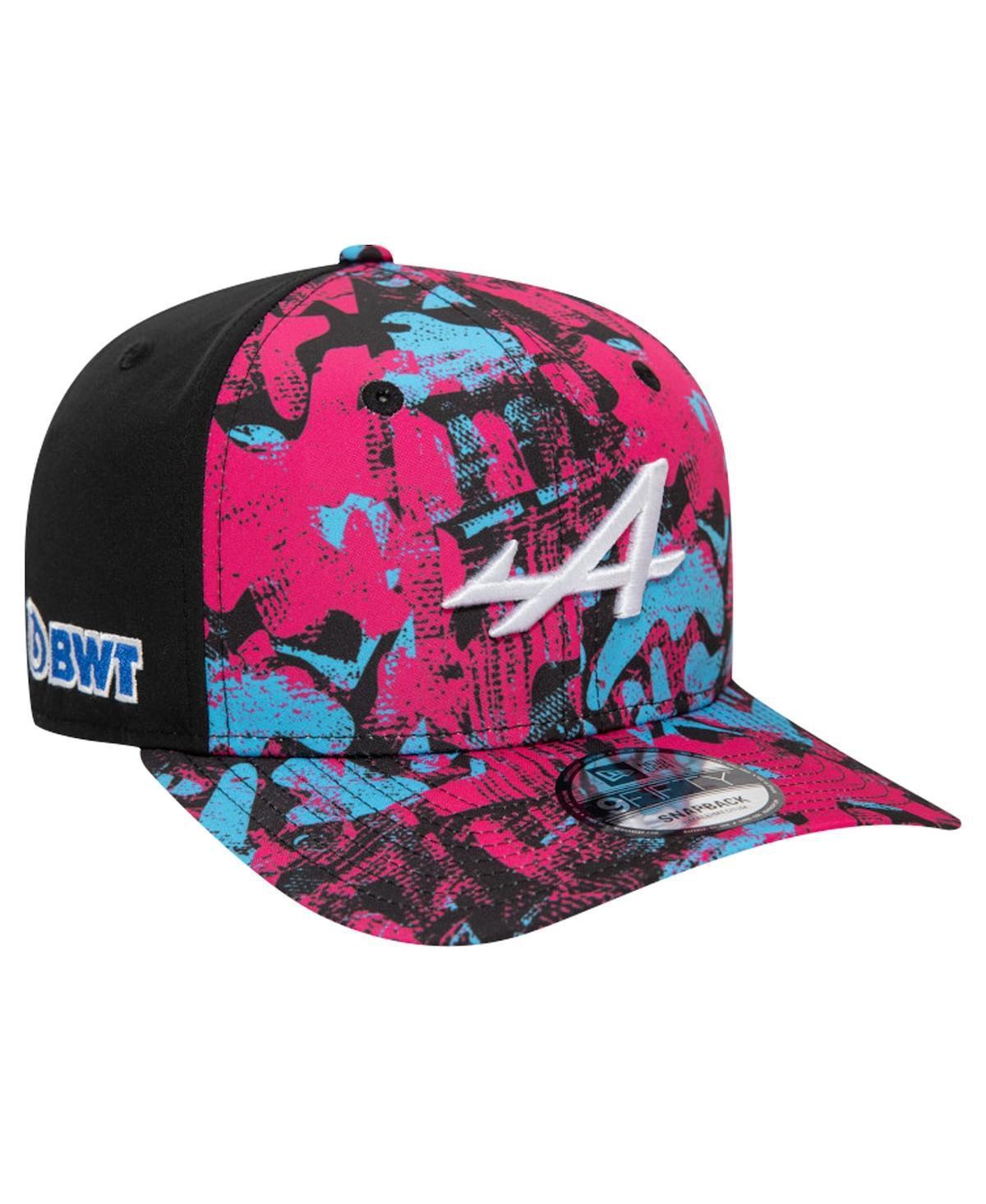 New Era Mens Pink Alpine 2024 British Grand Prix 9FIFTY Snapback Hat - Pink, Black Product Image